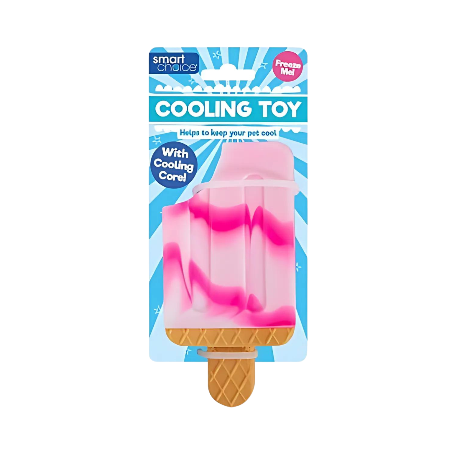 WufWuf & Smart Choice Cooling Rubber Ice Lolly Dog Toy