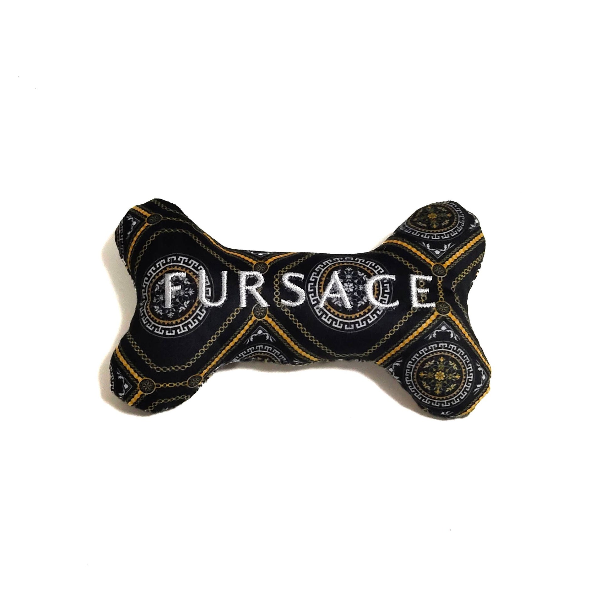 CatwalkDog Fursace Bone Parody Plush Dog Toy