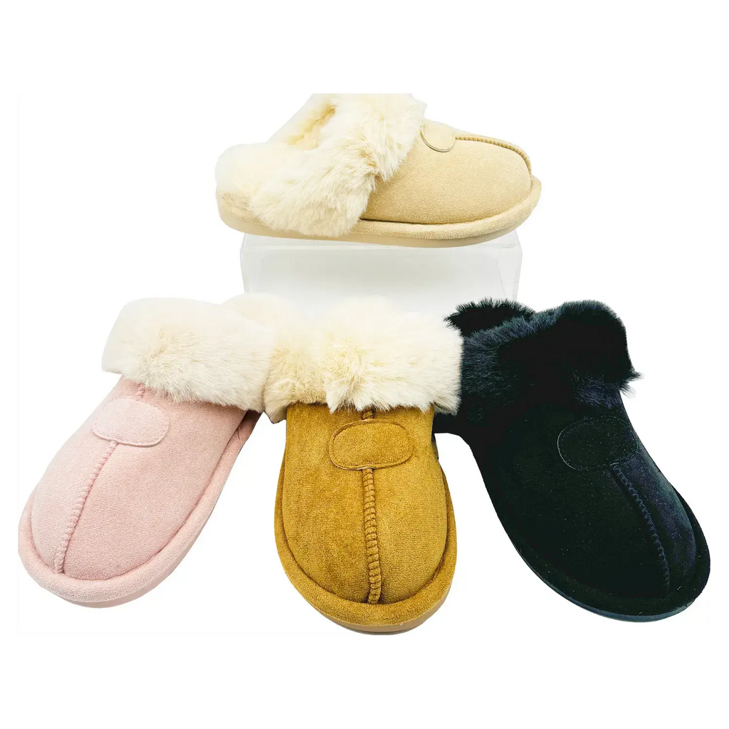 Ladies Fluffy Slider