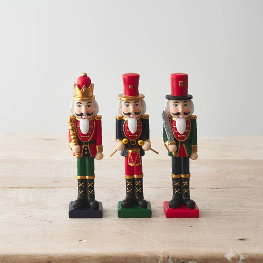 Assorted Traditional Nutcrackers, 14cm