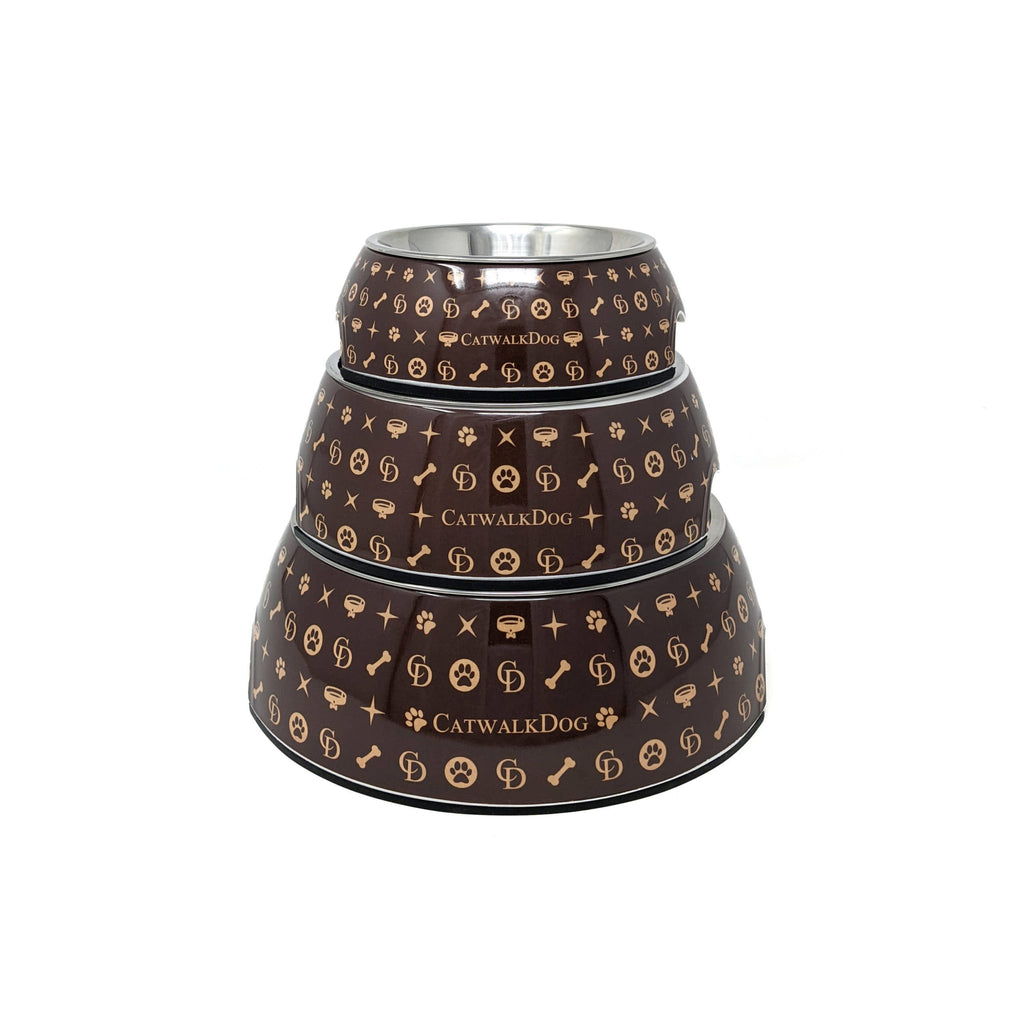 CatwalkDog Chewy Louis 2 in 1 Dog Bowl