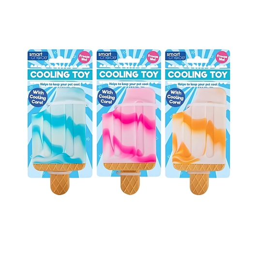 WufWuf & Smart Choice Cooling Rubber Ice Lolly Dog Toy