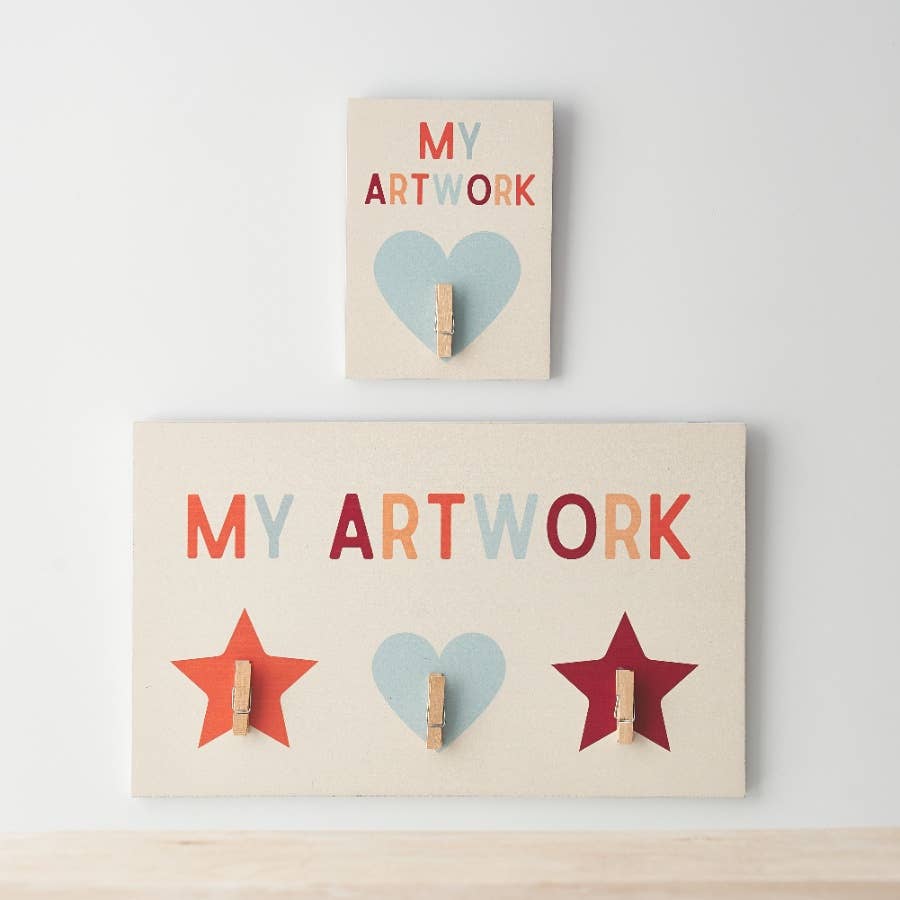 'My Artwork' Wooden Sign, 29.5cm