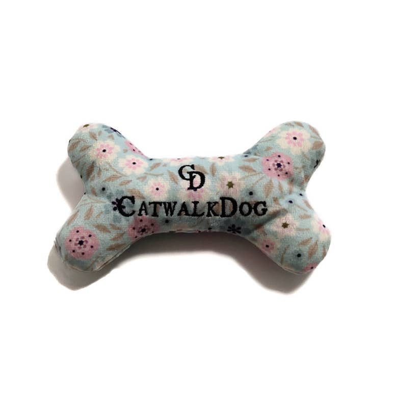 CatwalkDog Ted Barker Bone Parody Plush Dog Toy