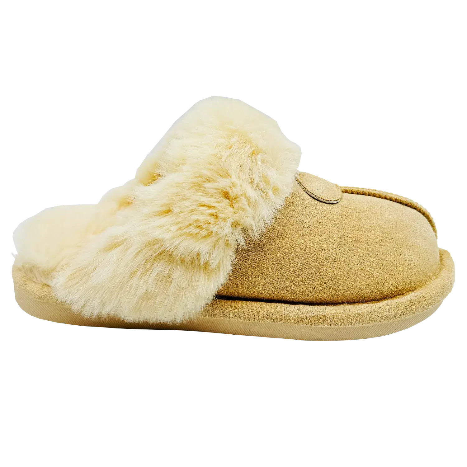 Ladies Fluffy Slider