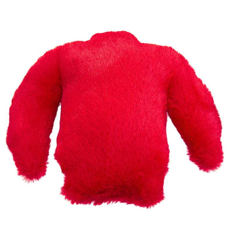 WufWuf Love You Furever Squeaky Plush Sweater Dog Toy